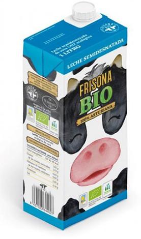 LECHE BIO SEMIDESNATADA FRISONA