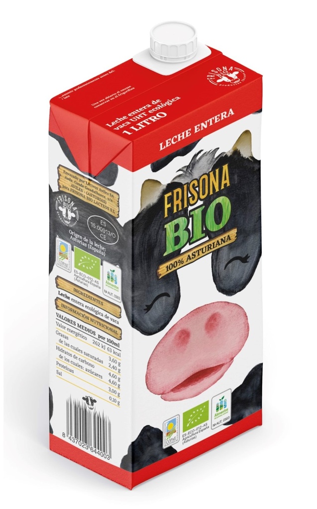 LECHE ENTERA BIO FRISONA