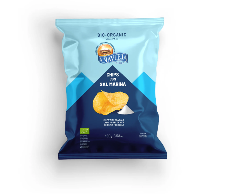 PATATAS FRITAS CON SAL MARINA 100g AÑAVIEJA