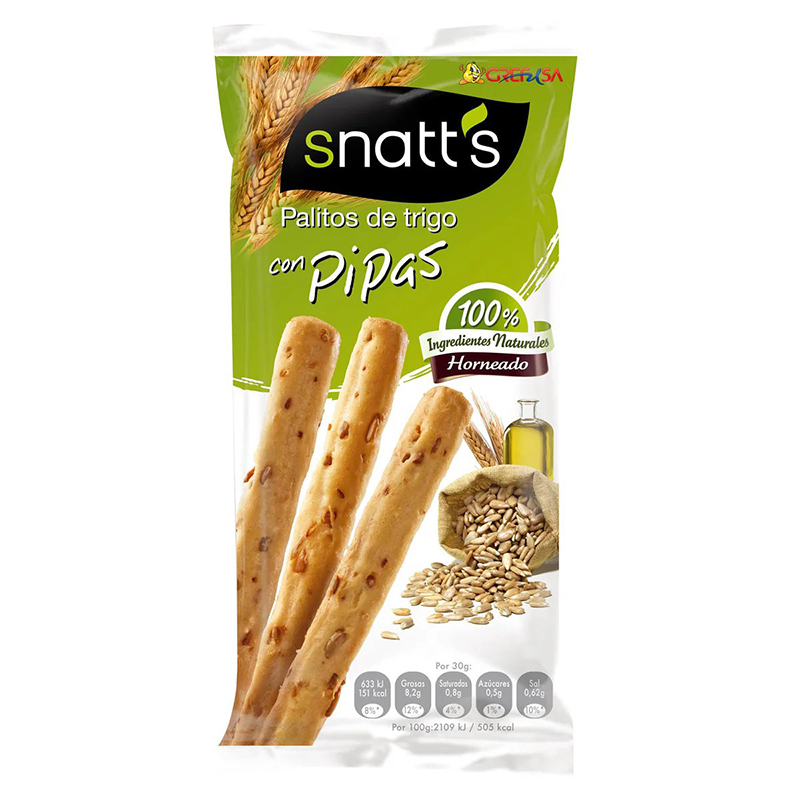 PALITOS ESPELTA/PIPAS TRIGO LIMPI GRANEL