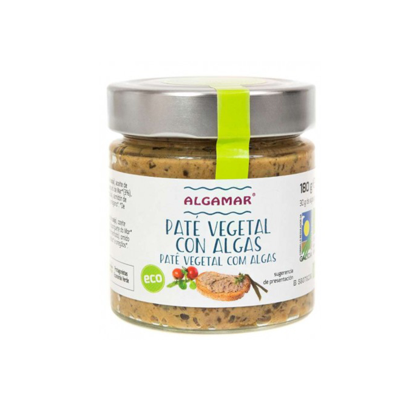 PATE DE ALGAS Y TOFU ALGAMAR 180 g
