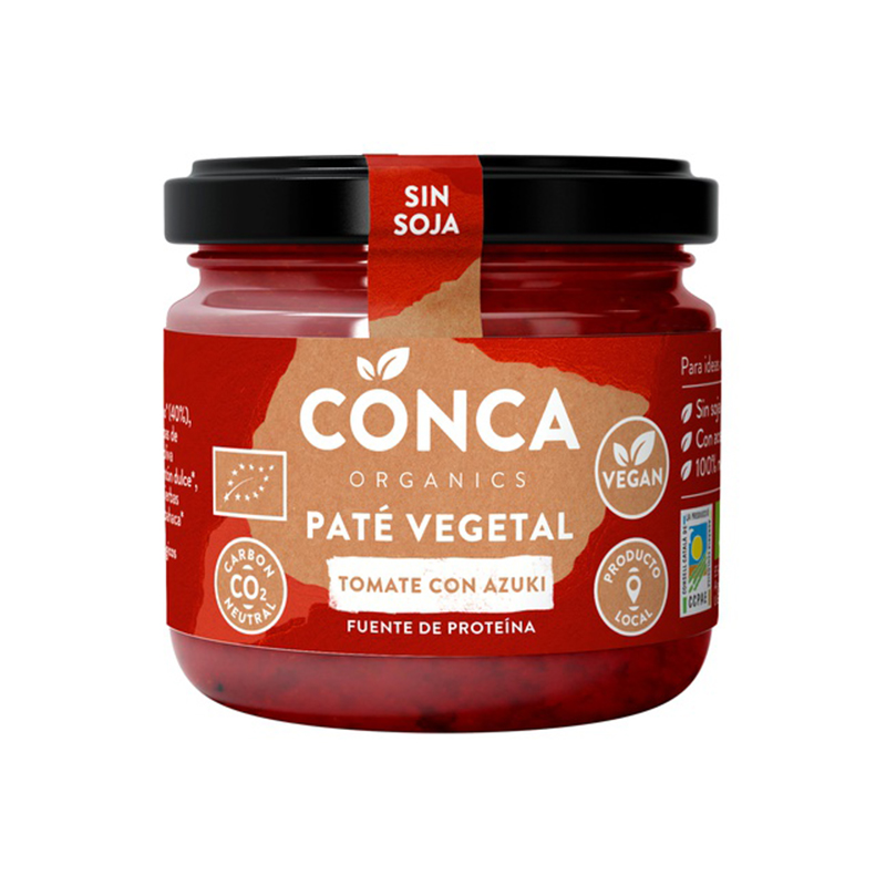 Paté Tomàquet Azuki Herbes Conca 110g  