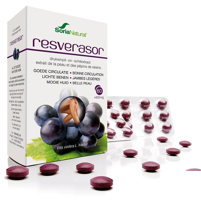 RESVERASOR COMPRIMIDOS SORIA NATURAL