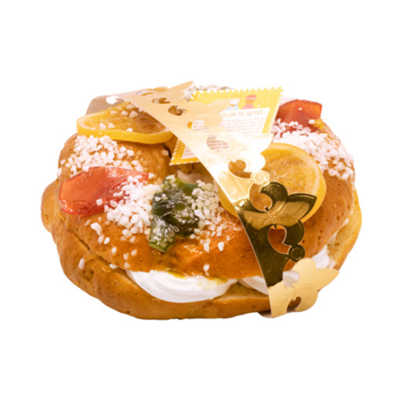 Roscón Vegano Relleno de trufa