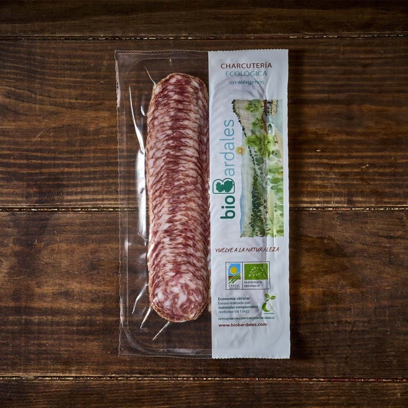 SALCHICHÓN EXTRA LONCHAS 100G BIOBARDALES