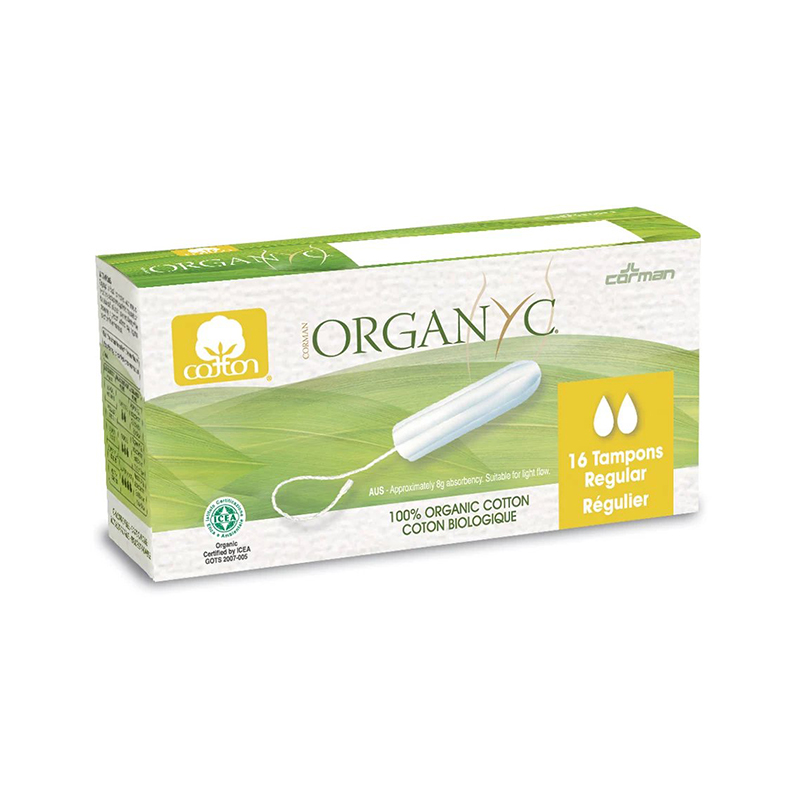 TAMPON REGULAR 100% ALG. ORG. NUR 16 uds