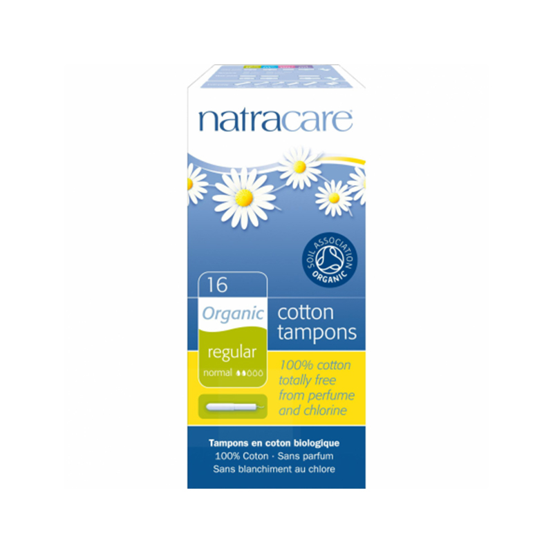 Tampó Regular Aplicador Natracare 16U  