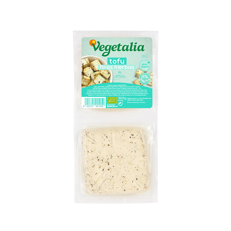 TOFU FINAS HIERBAS VEGETALIA 300 g