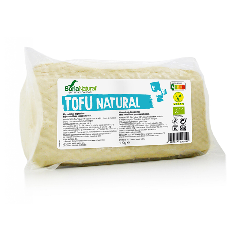TOFU 1 KG SORIA NATURAL