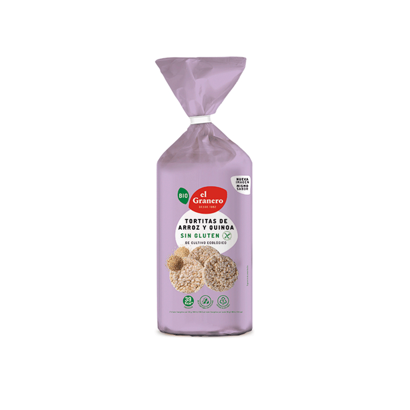 Tortitas Arròs/Quinoa Graner Int. 120g  