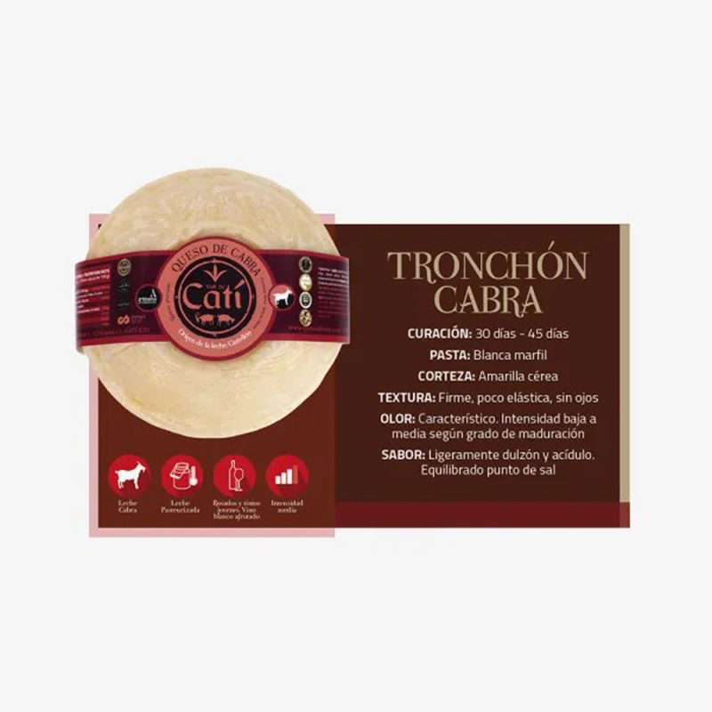 Tronchó Cabra Artesà Cati 350g  