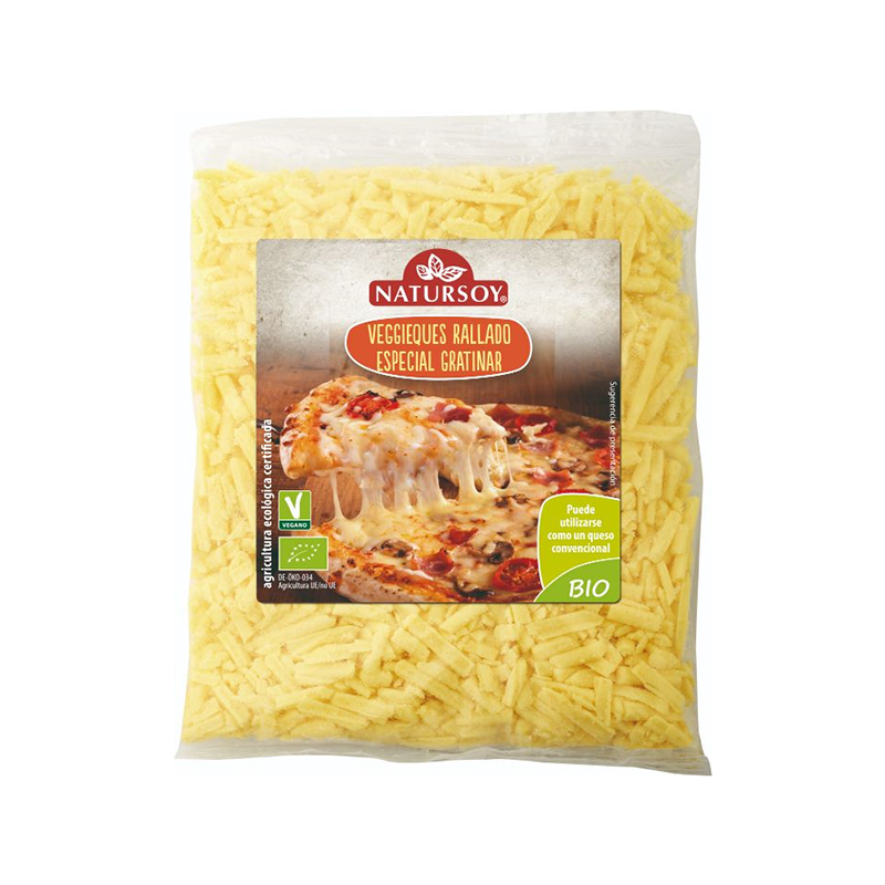 VEGGIEQUES RALLADO GRATINAR NATURSOY 200