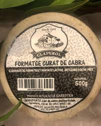FORMATGE CURAT CABRA MAS CLAPEROL 300g