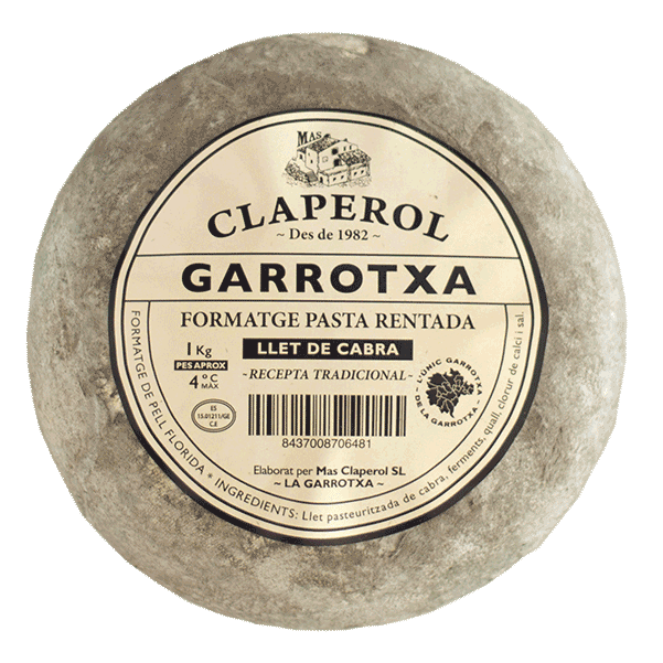 FORMATGE DE CABRA GARROTXA 450g CLAPEROL