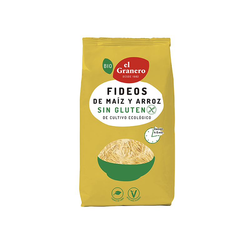 Fusilli 4 Cereals S/Gluten Granero Int. 500g  