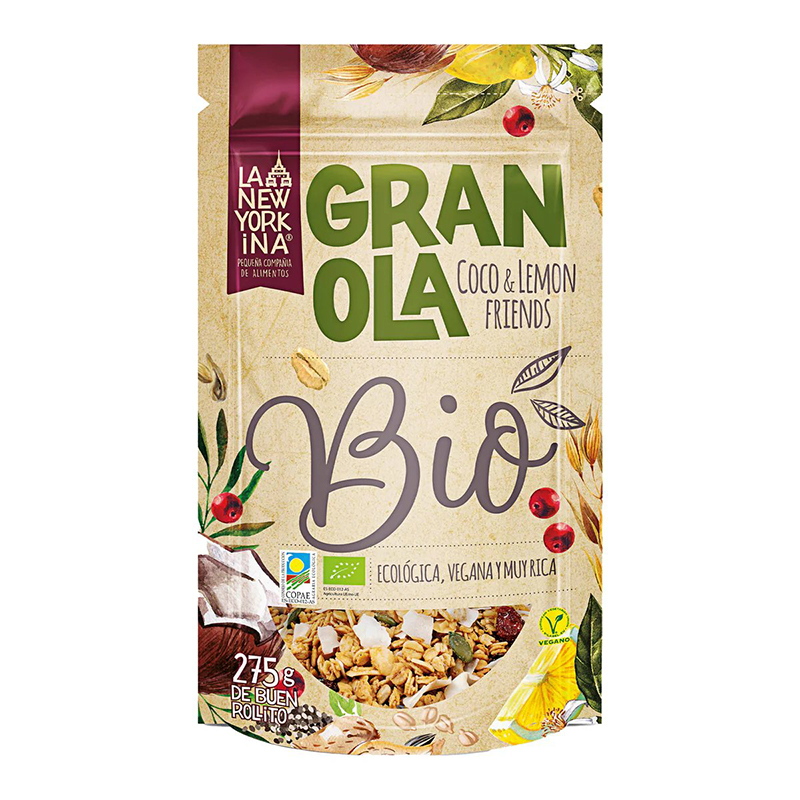 GRANOLA COCO/LIMON BIO NEWYORKINA GRANEL