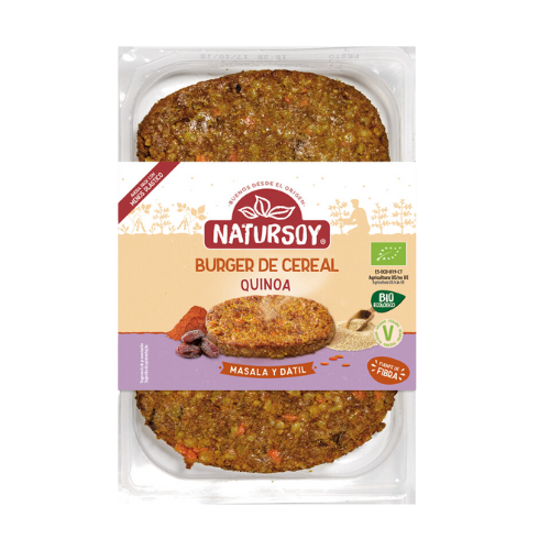 Hamburguesa Masala Dàtil Natursoy  