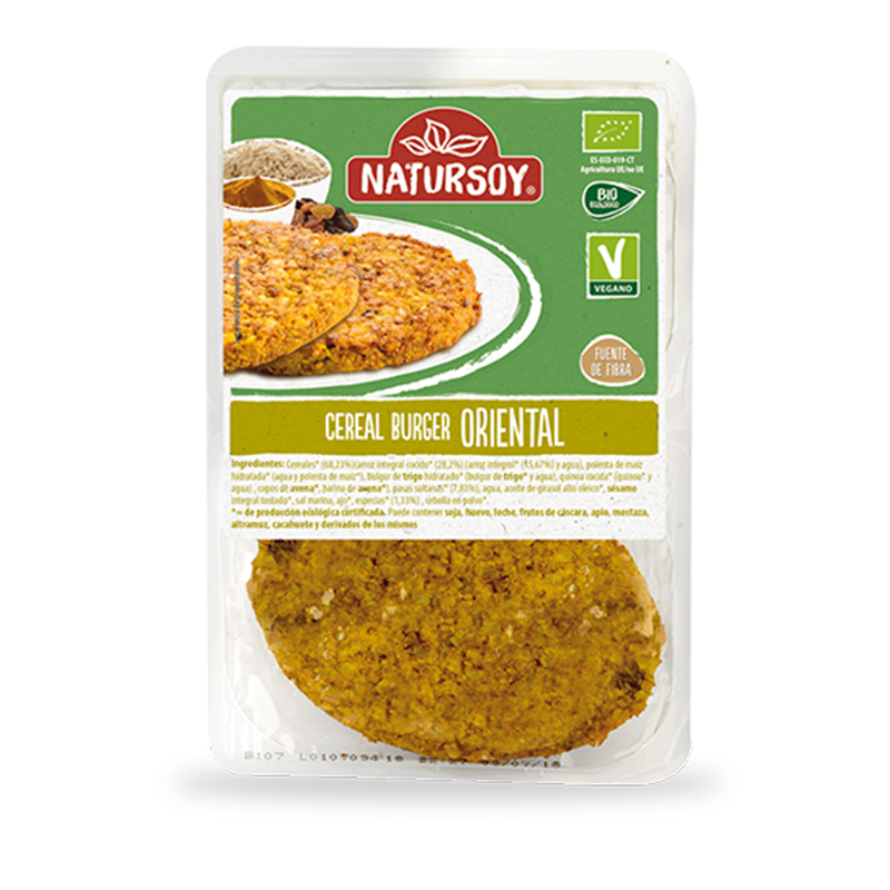 Hamburguesa Cereal Jardiner Natursoy 160 g  