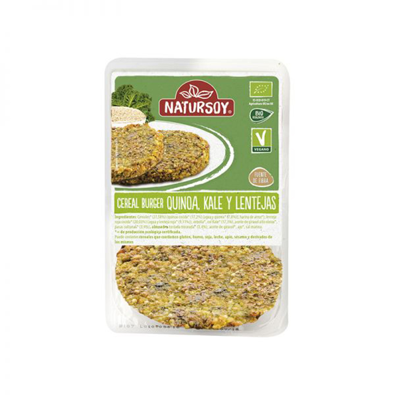 HAMBURGUESA CEREAL CABRA MIEL NATURSOY