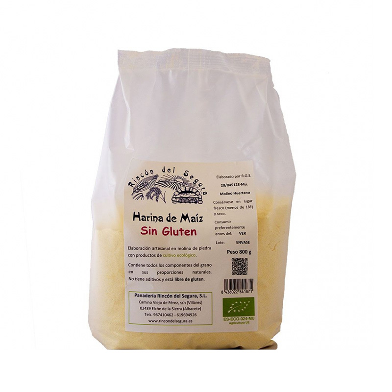 HARINA INT. MAIZ SIN GLUTEN RINCON 800g