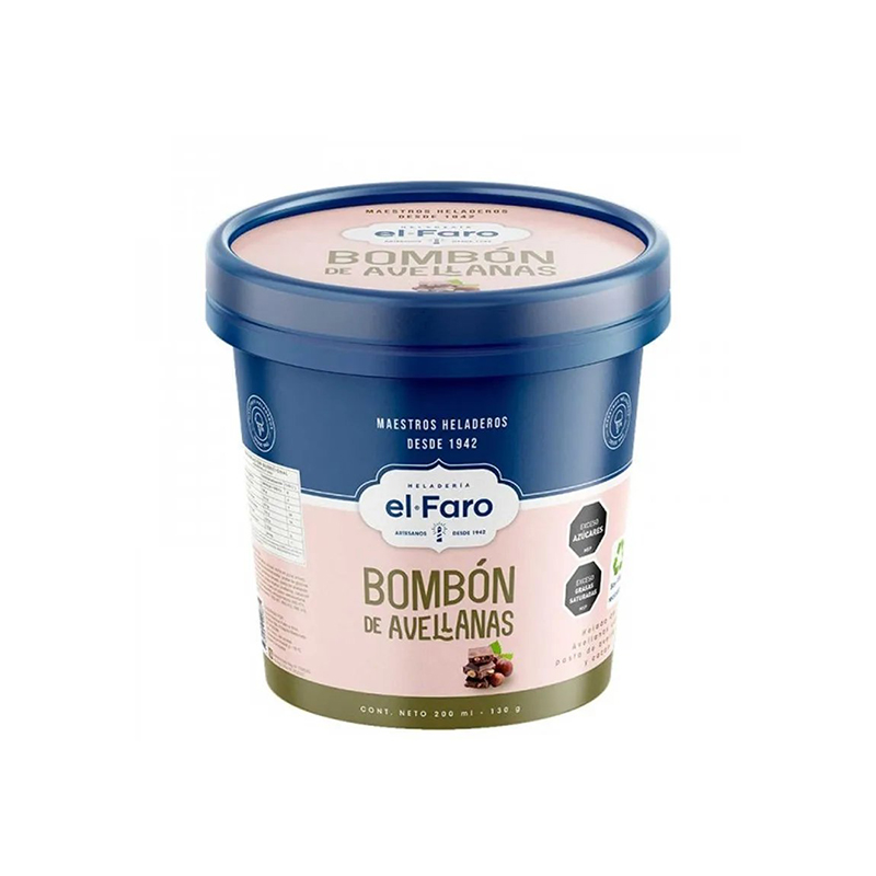 HELADO AVELLANAS CHUFAS BOU 500ML