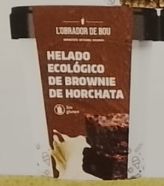 Gelat de Brownie Ecològic  