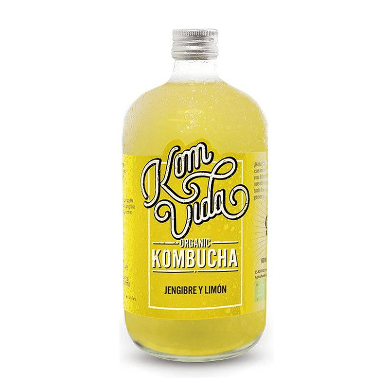 KOMBUCHA JENJIBRE LIMON KOMVIDA 750 ml