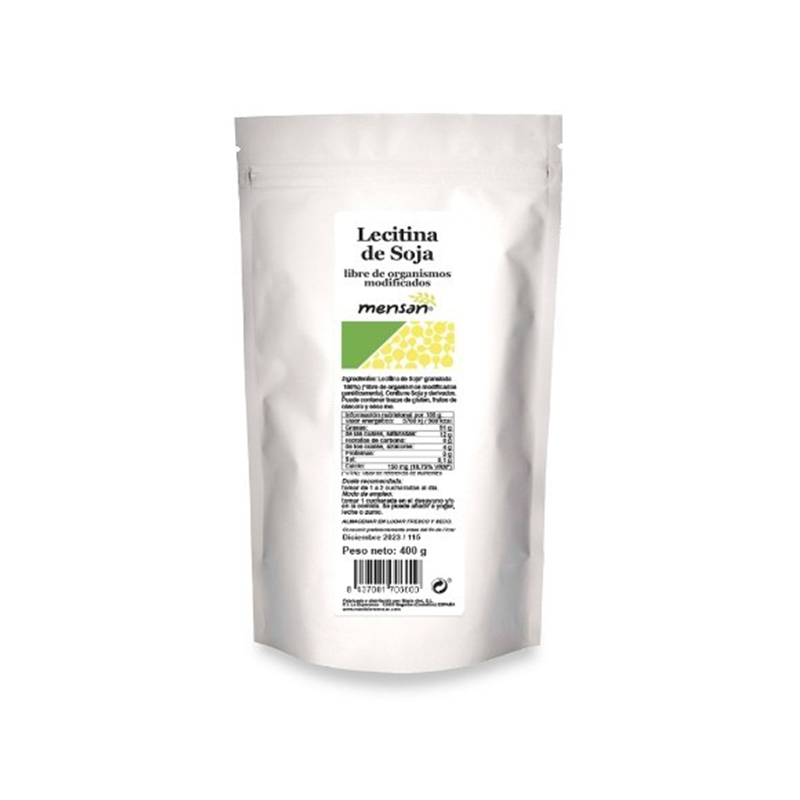 LECITINA DE SOJA NO TRANSGENICA 400G