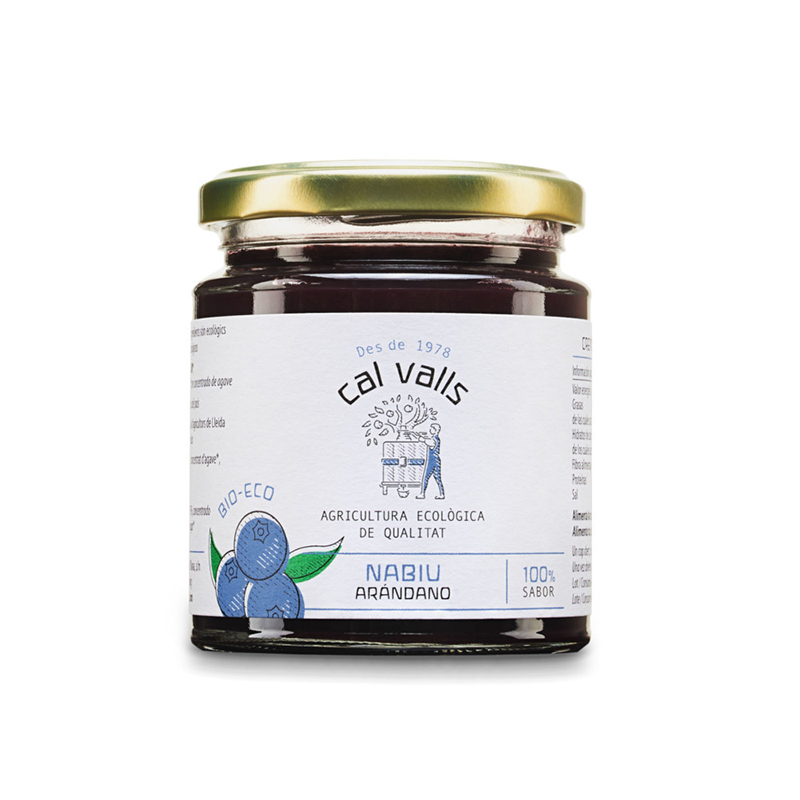 MERMELADA DE ARÁNDANOS CAL VALLS 240g