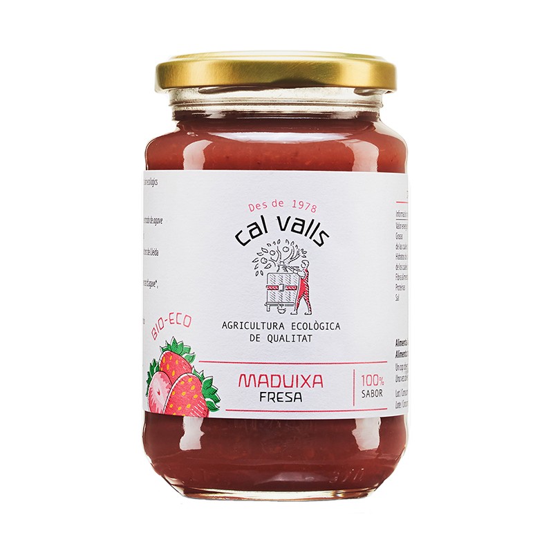 Melmelada Maduixa Cal Valls 375 g  