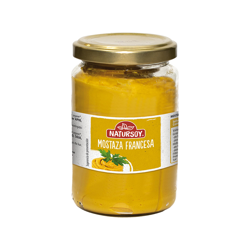 MOSTAZA FRANCESA NATURSOY 200 g