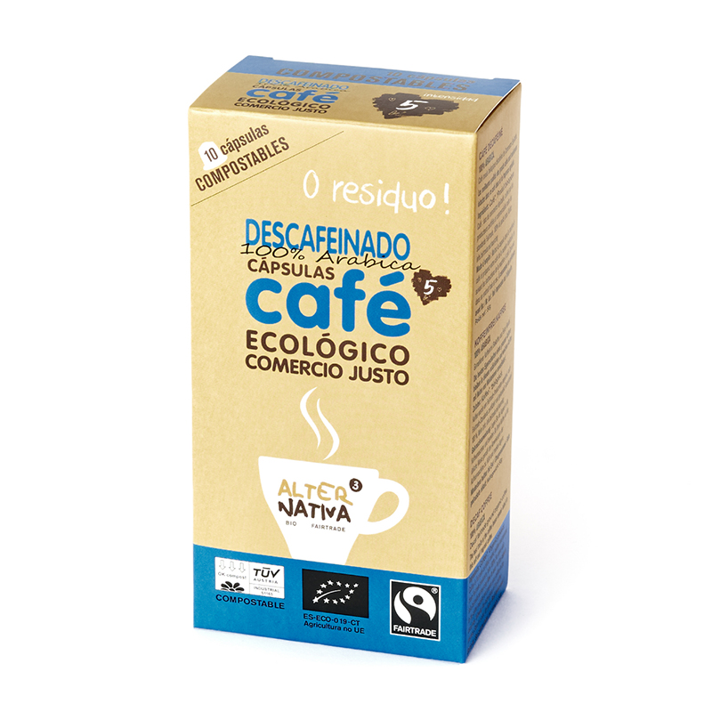 CAPSULA CAFE DESCAF. ALTERNATIVA3 10ud