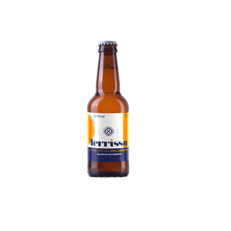 CERVEZA TERRISSA BLANCHE AMB TARONJA 33