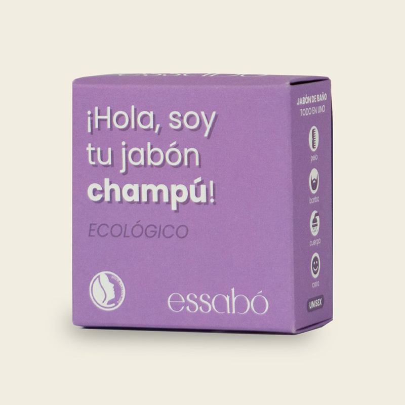 CHAMPU SOLIDO ESSABO 120 g