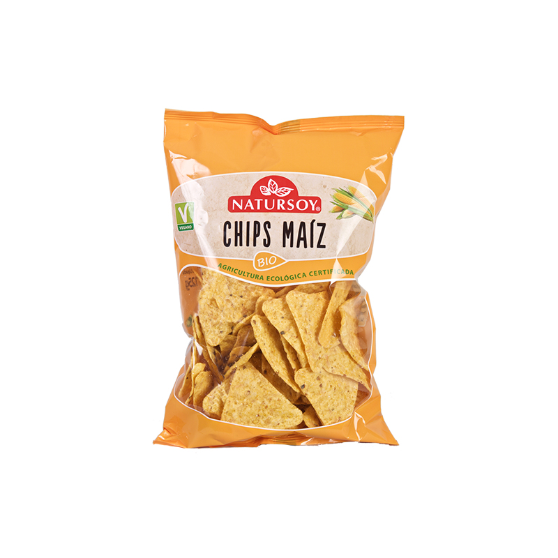 CHIPS DE MAIZ NATURSOY 125 g