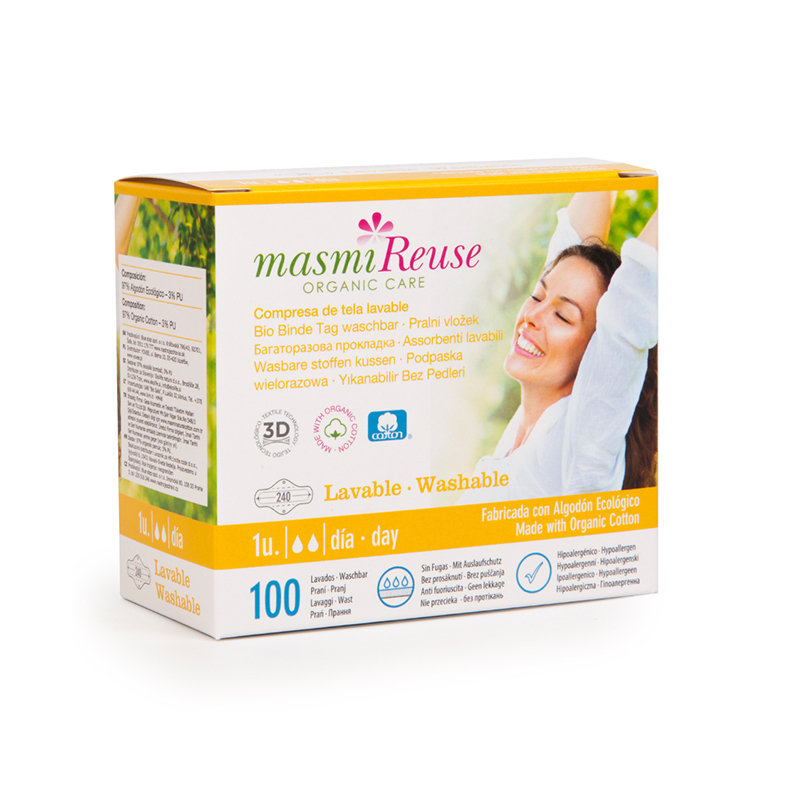 COMPRESA ECO LAVABLE NORMAL MAMINAT
