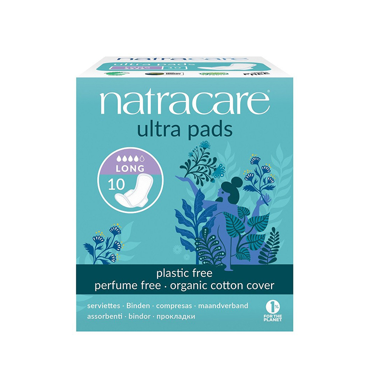 Compresa Llarga C/Ala Natracare Long 10U  