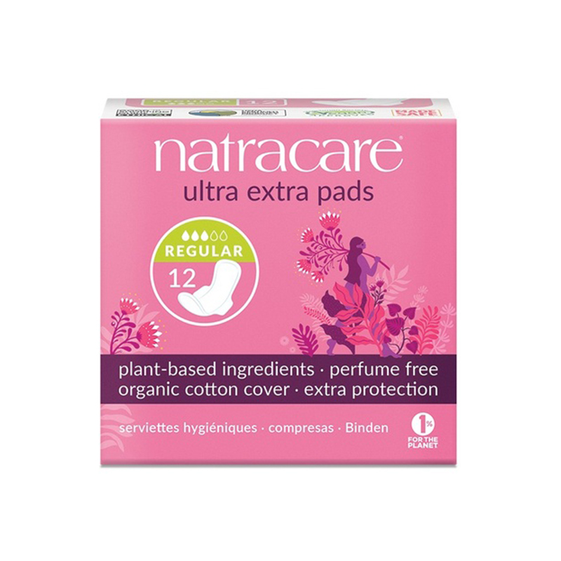 Compresa Súper C/Ala Natracare 12U  