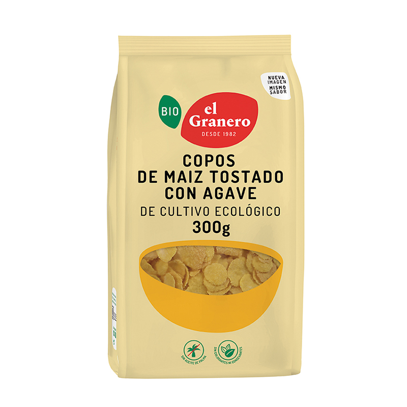 COPOS MAÍZ TOST. AGAVE GRANERO INT. 375g