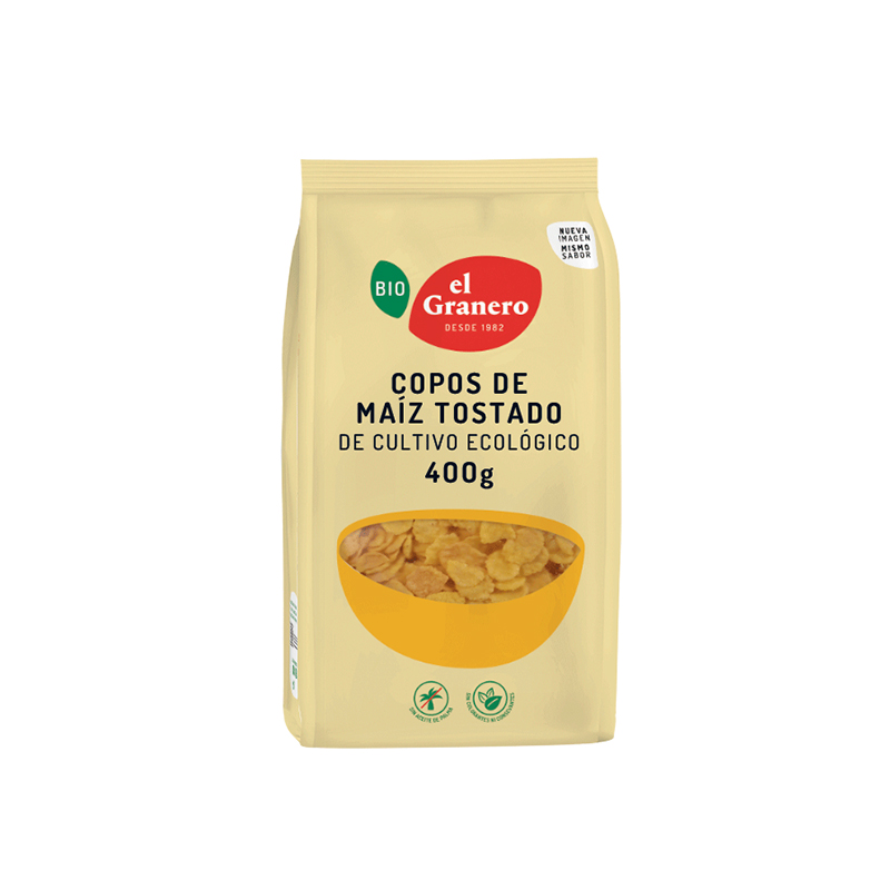 COPOS MAÍZ TOSTADO 400g EL GRANERO