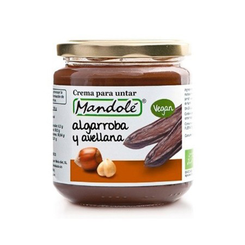 CREMA ALGARROBA MANDOLE 375g