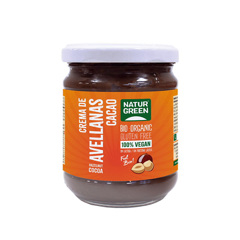 Crema Cacau/Avellana Monvital 200 g  