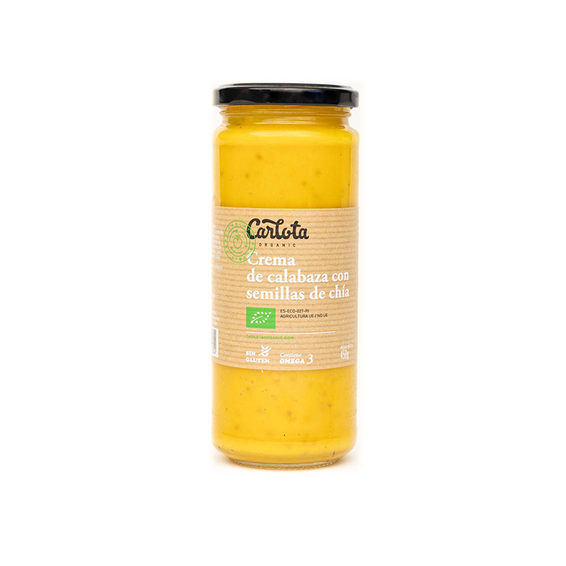 CREMA CALABAZA/SEM. CHÍA  CARLOTA 450g
