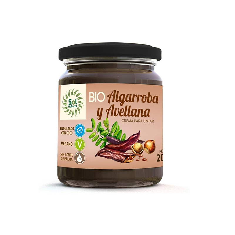 CREMA DE ALGARROBA MONVITAL 200g