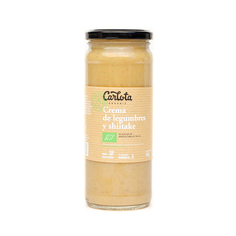 Crema Llegums /Shiitake Carlota 450g  