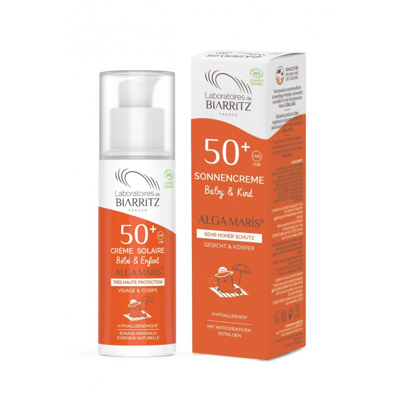 CREMA SOLAR NIÑOS SPF50 BIARRITZ 100 ml