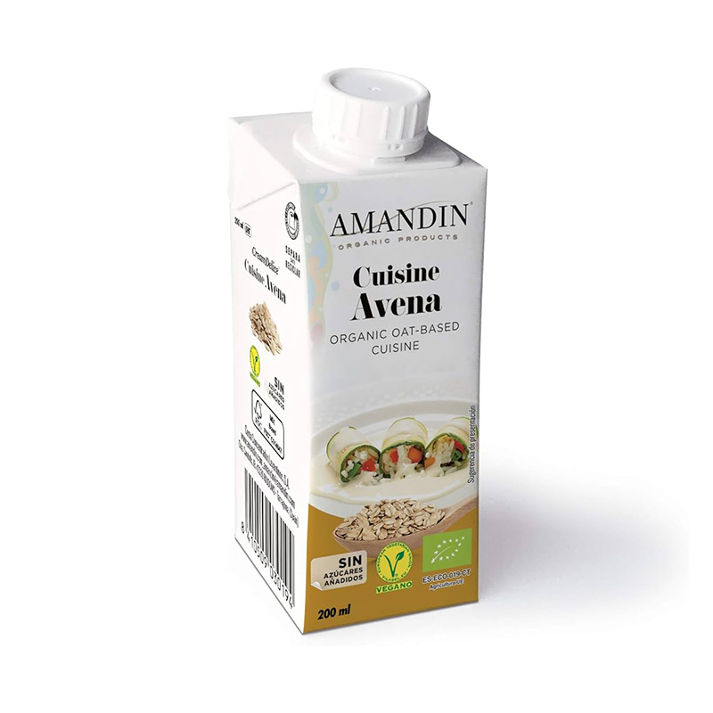 Cuisine Avena Vegana Amandin 200ml  
