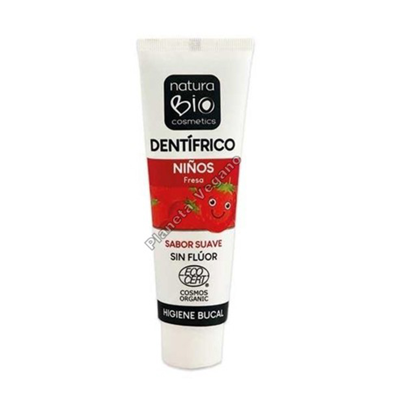 DENTIFRICO NIÑOS FRESA NATURA BIO 50 ml