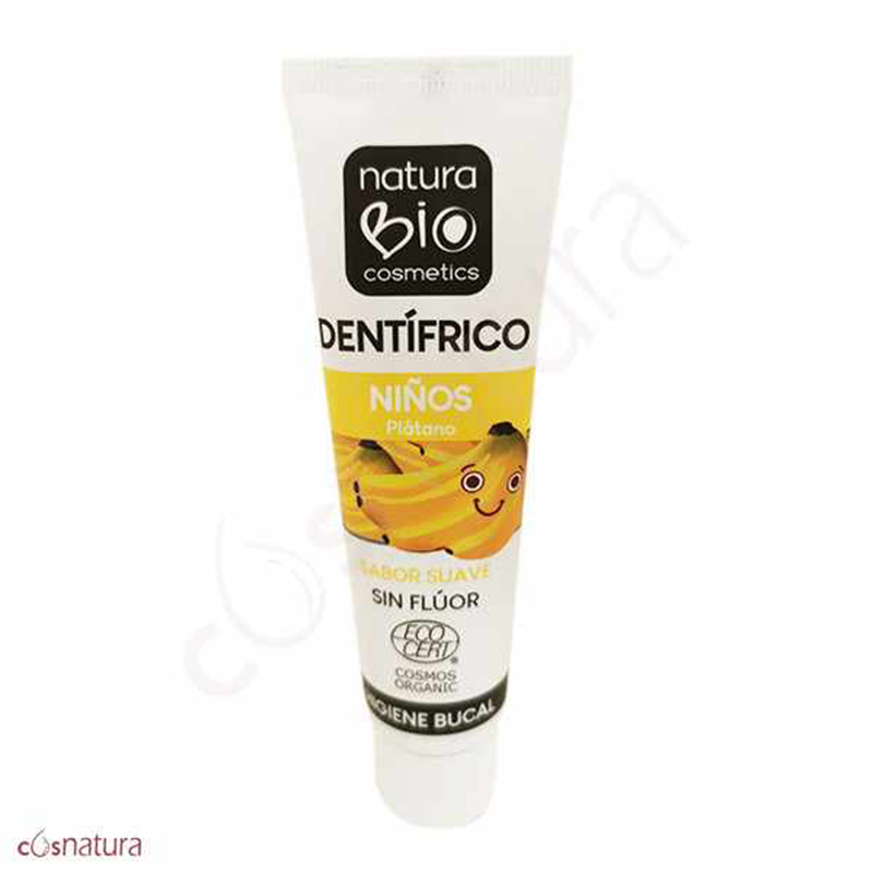 DENTIFRICO NIÑOS PLATANO NATURA BIO 50mL