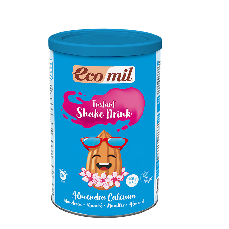 ECOMIL ALMENDRA CALCIO POLVO 400G